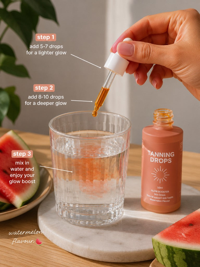 How to use Tanning Drops